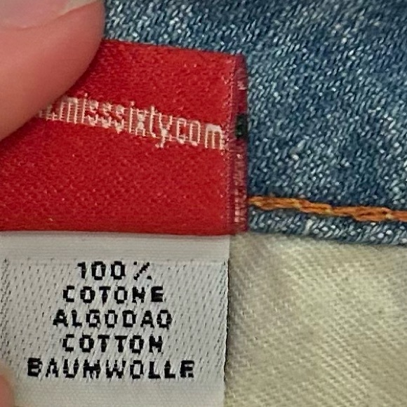 Vintage Miss Sixty Low Rise Flare Jeans - Picture 8 of 9